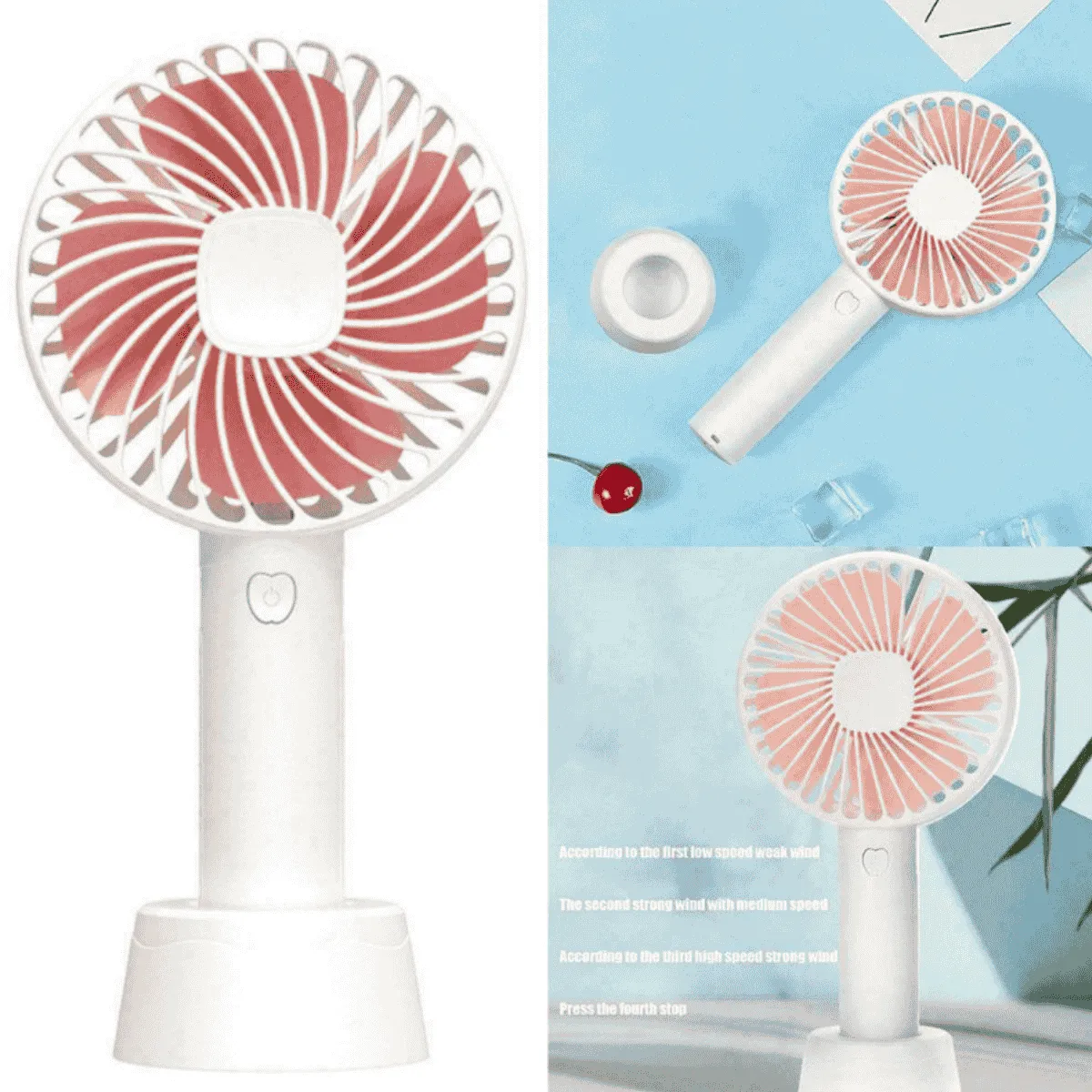 SS-2 Pocket Size Rechargeable Fan (Guardian Supervision Required) - Image 3